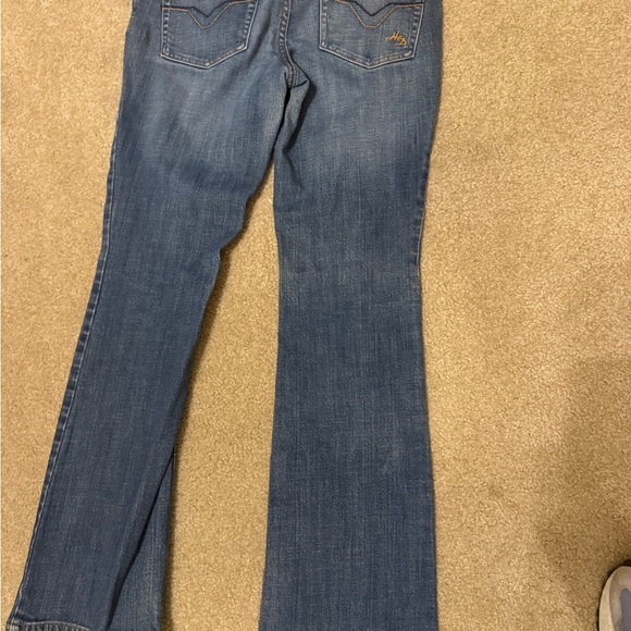 Harley Davidson Size 6 Blue Women's Jeans - Picture 3 of 3